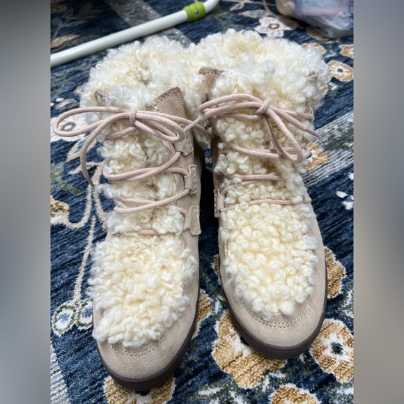 Vionic Womens Splendid Oak Sand Fashion Boots - Picture 1 of 4